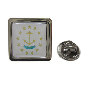 Rhode Island Flag Design Lapel Pin